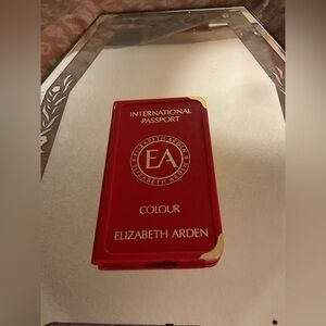 Vintage Elizabeth Arden Red Compact Case